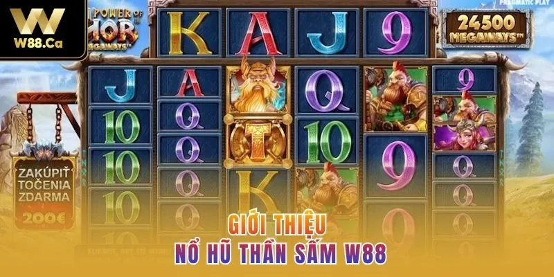 Giới thiệu Nổ hũ Thần Sấm W88