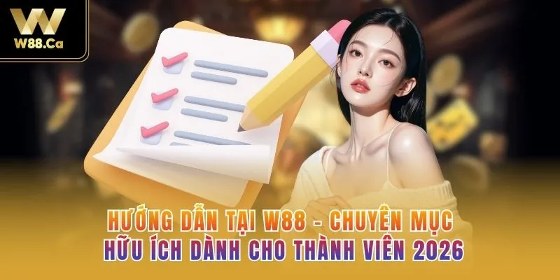 Hướng Dẫn Tại W88 - Chuyên Mục Hữu Ích Dành Cho Thành Viên 2026