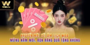 Khuyến Mãi Tết Âm Lịch W88 – Mừng Năm Mới, Rộn Ràng Quà Tặng Khủng