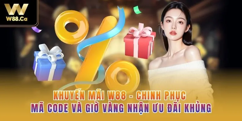 Khuyến Mãi W88 – Chinh Phục Mã Code Và Giờ Vàng Nhận Ưu Đãi Khủng