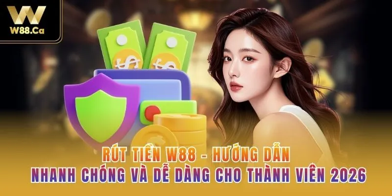 Rút Tiền W88 – Hướng Dẫn Nhanh Chóng và Dễ Dàng Cho Thành Viên 2026